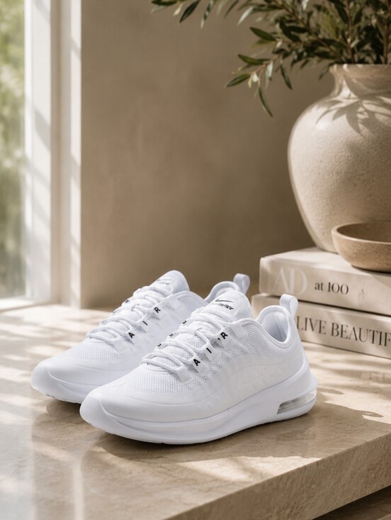 Nike Shoes - Nike Air Max Axis White Lifestyle Sneakers Women's Size 8 | AA2168-100